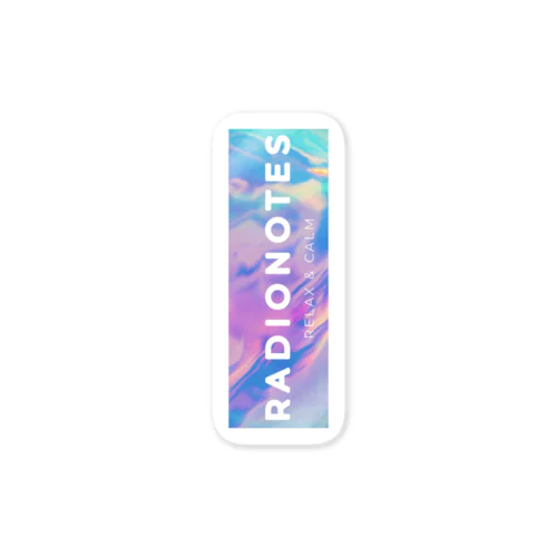 RADIO NOTES GOODS Sticker