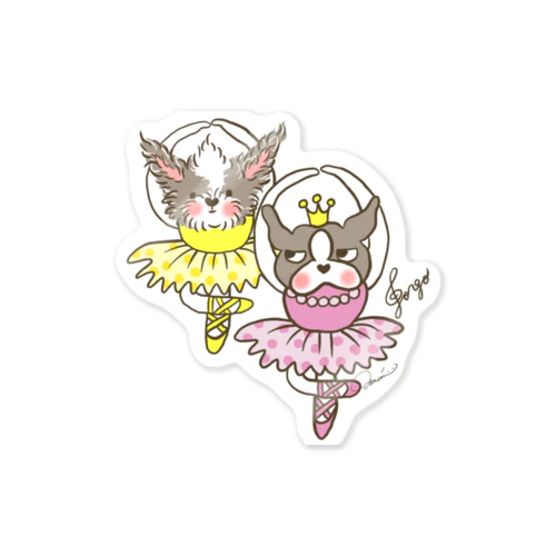 ゴルゴ♡モジャ Sticker