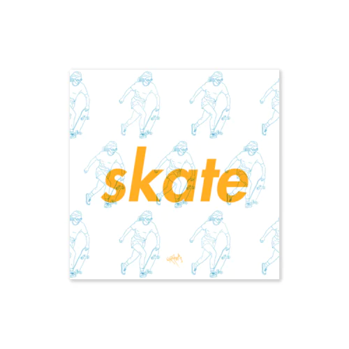 skate shite  Sticker