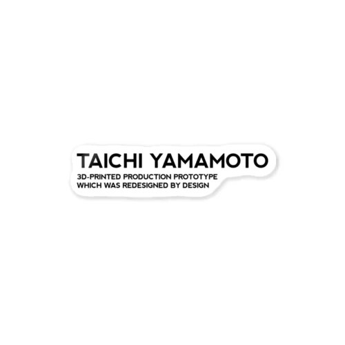 TAICHI YAMAMOTO Sticker