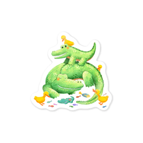 おやすみワニさん Sticker