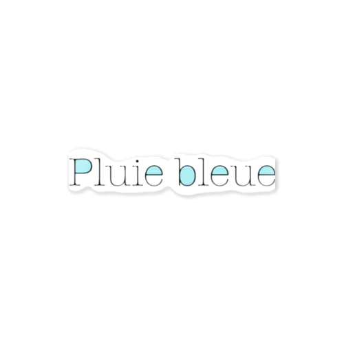 Pluie bleue official goods Sticker