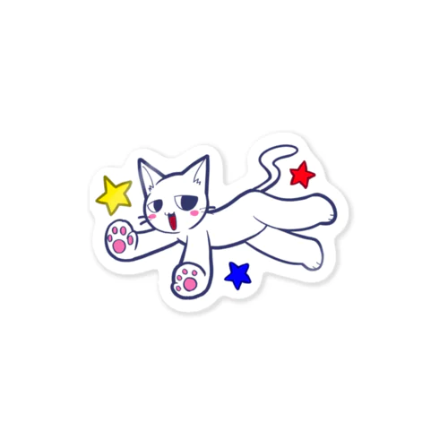 星とねこさん Sticker