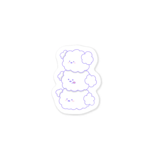 ふわふわ三つ子ちゃん Sticker