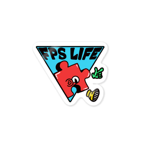 FPS life Sticker