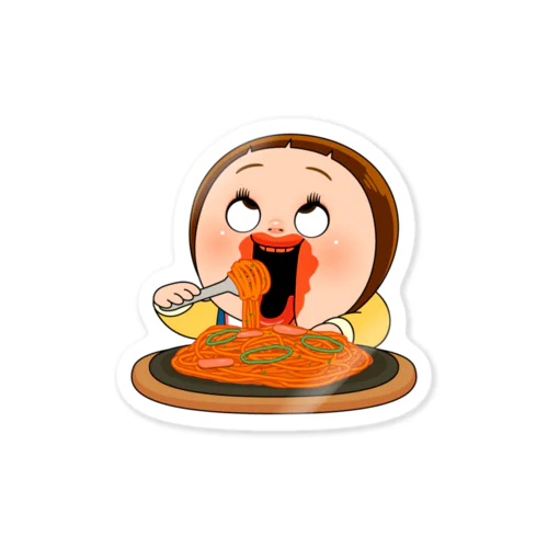 しょーちゃん トマトスパゲッティ / SHO-CHAN TOMATO SPAGHETTI Sticker