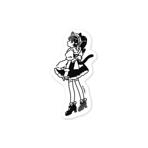 ねこめいど ^._.^੭ Sticker