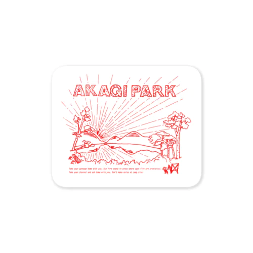 AKAGI★park02 ステッカー
