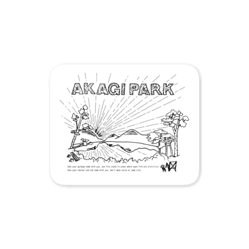 AKAGI★park02 Sticker