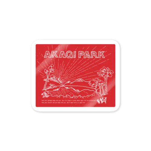 AKAGI★park02 Sticker