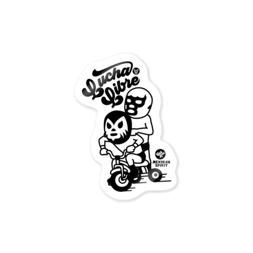 Let's Roll#4mono Sticker