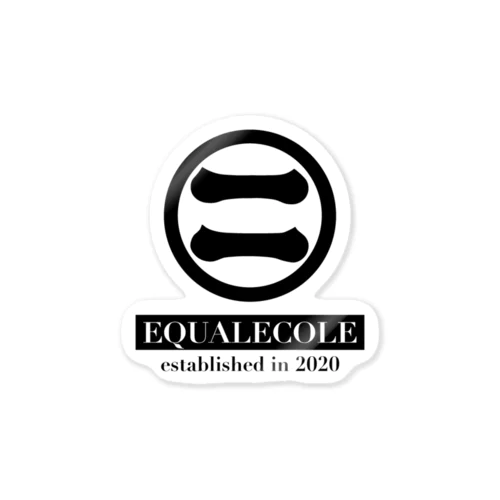 Equalecole Tシャツ ステッカー