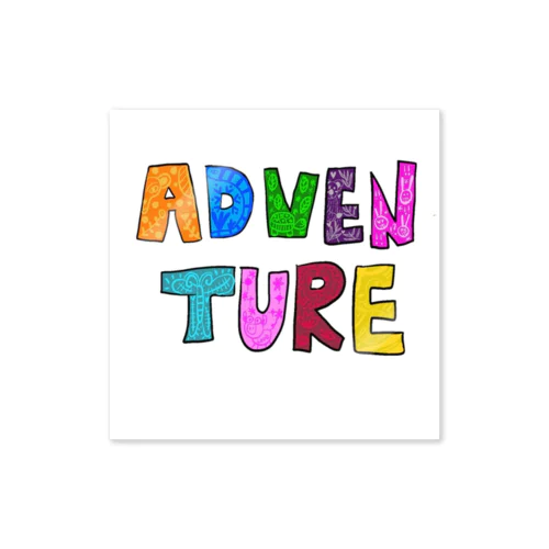 ADVENTURE Sticker