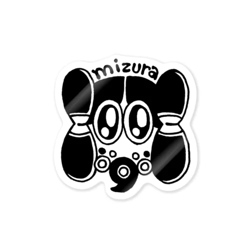 mizuraくん ステッカー