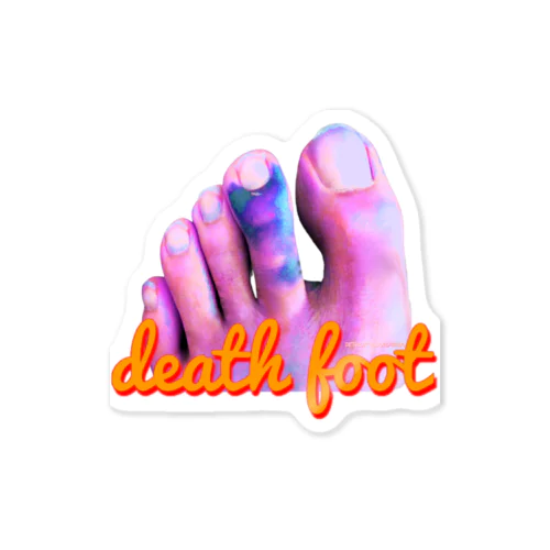 DEATH FOOTシリーズ ステッカー