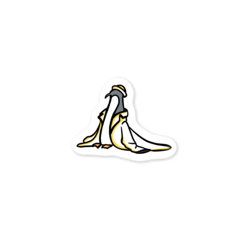 トレンチコートペンギン Sticker