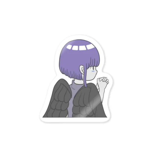 堕天使ちゃん　祈り Sticker