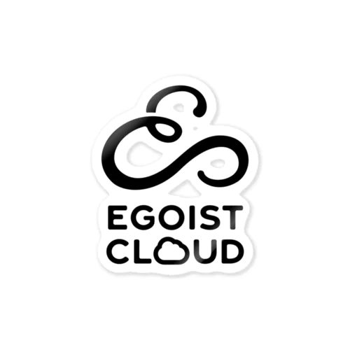 EGOIST CLOUDステッカー Sticker