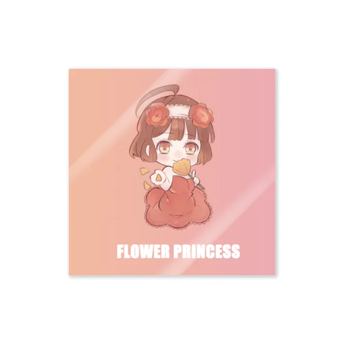 FLOWER PRINCESS ステッカー