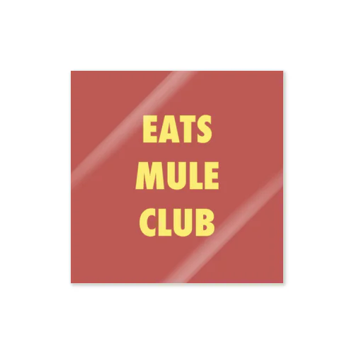 EATSMULECLUBステッカー Sticker