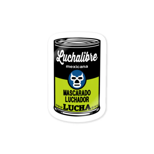 CANNED LUCHA#UNO ステッカー