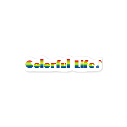 Colorful Life♪ Sticker