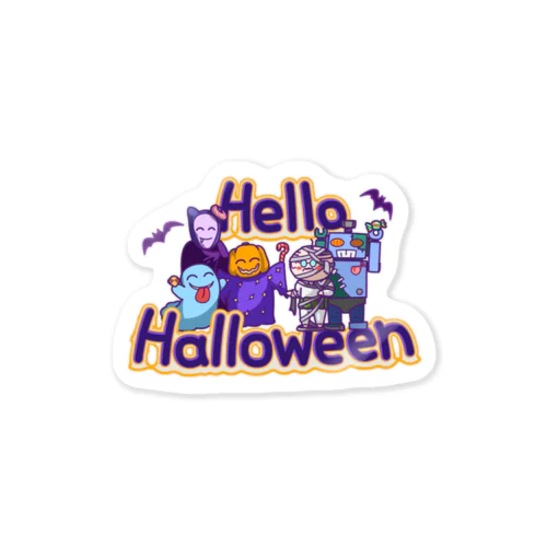 Hello Halloween 스티커