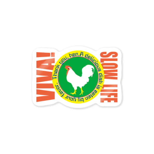 VIVA SLOW LIFE Sticker