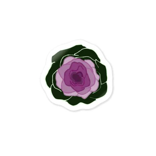 flowering kale 1 Sticker