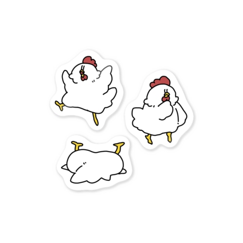 とりにく⌇ステッカー Sticker