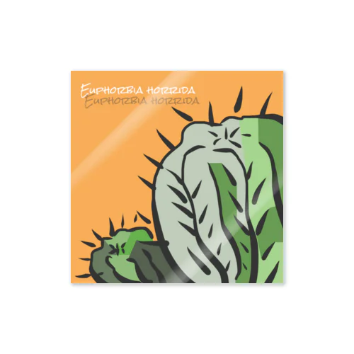 Euphorbia horrida Sticker