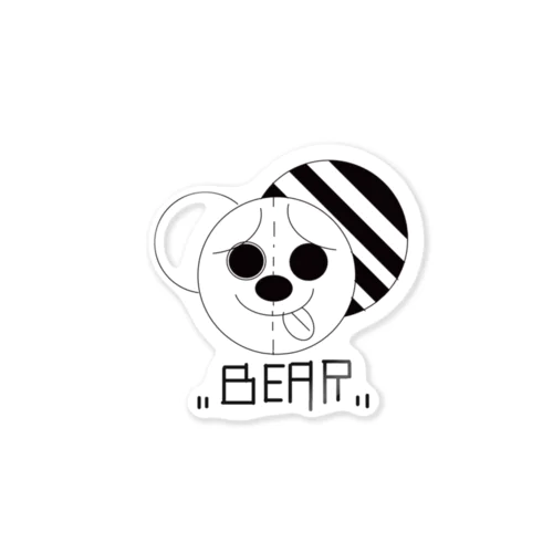 Bear★UP10 ステッカー