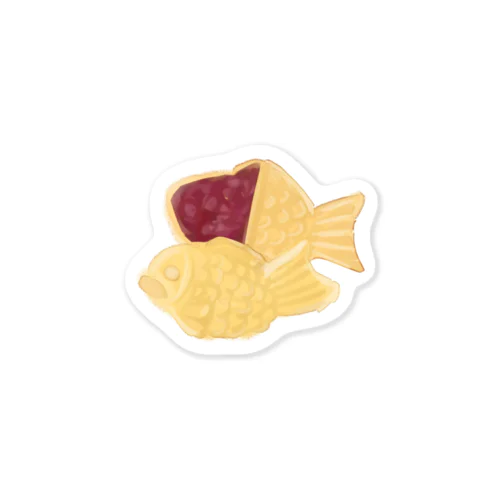 ホカホカたい焼き。 Sticker