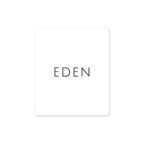 EDEN prodact Sticker