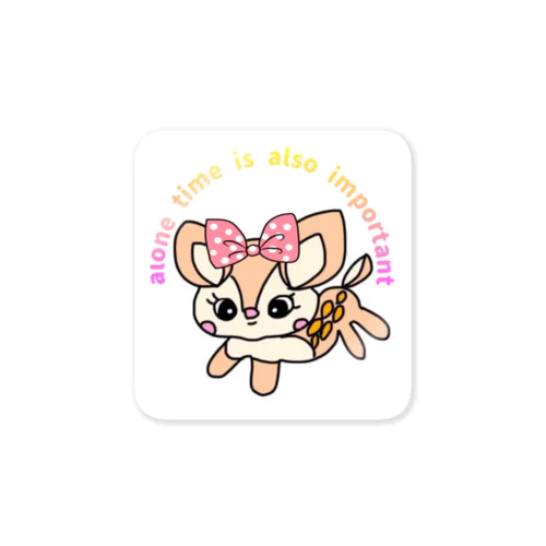 子鹿のルビーちゃんです💕 Sticker