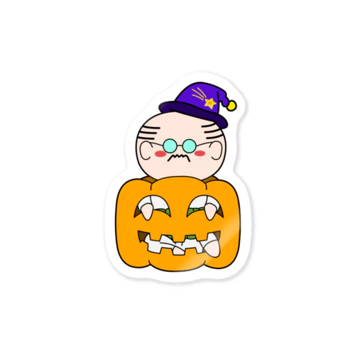 はろうぃんオヤジ Sticker