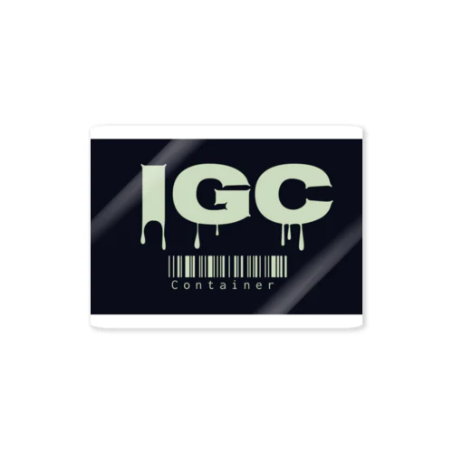 IGC container ステッカー