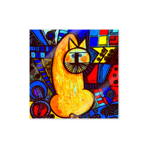 振り向く猫🐱 Sticker