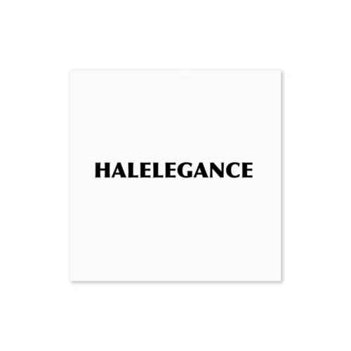 HALELEGANCE  Sticker