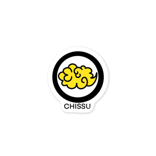 -CHISSU-ステッカー Sticker