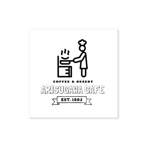 ARISUGAWA  CAFE ステッカー