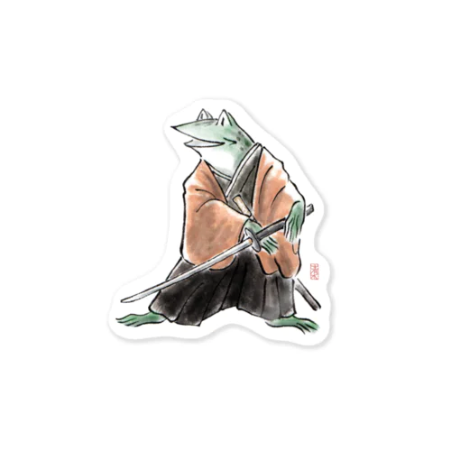 Shogo Frog Sticker (Iaido) ステッカー