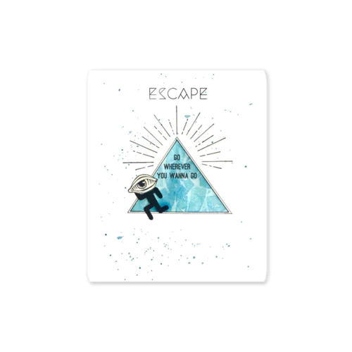 ESCAPE Sticker