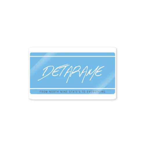 DETARAME vol.1 Sticker