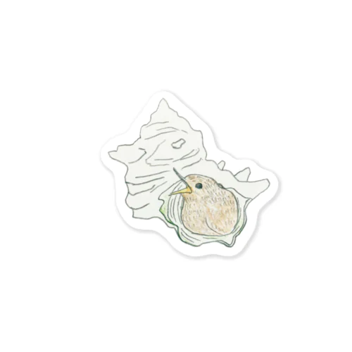 ミササザエ Sticker