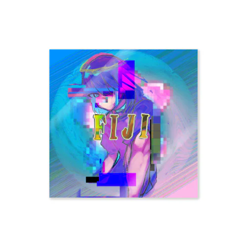 FIJI Sticker