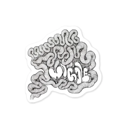 wiggle Sticker