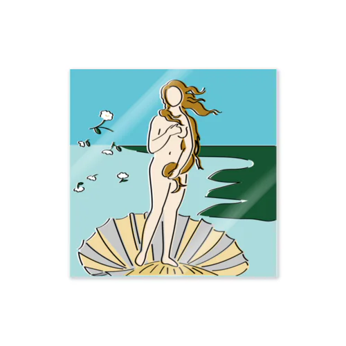 Birth of Venus Sticker