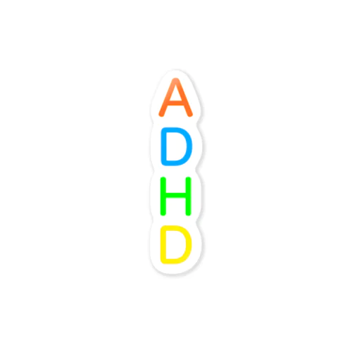ADHD 発達障害 ステッカー