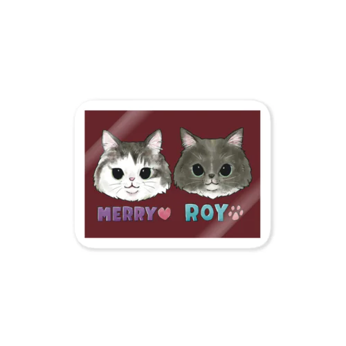 MERRY&ROY  Sticker